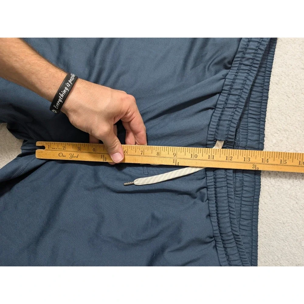 NEW! Vuori Sunday Performance Jogger Pants Mens XL Blue Stretch V416 - Picture 7 of 9